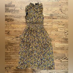 Floral Mock Neck Dress